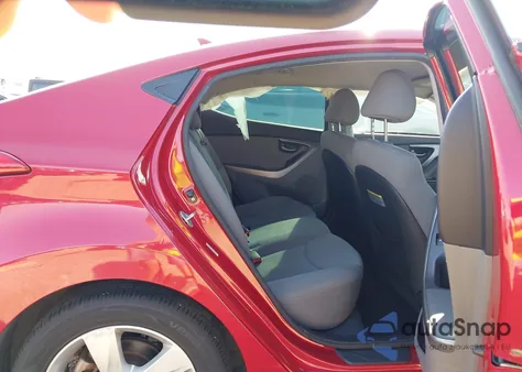 2013 Hyundai Elantra Gls из США, поврежденный, VIN KMHDH4AE1DU998410